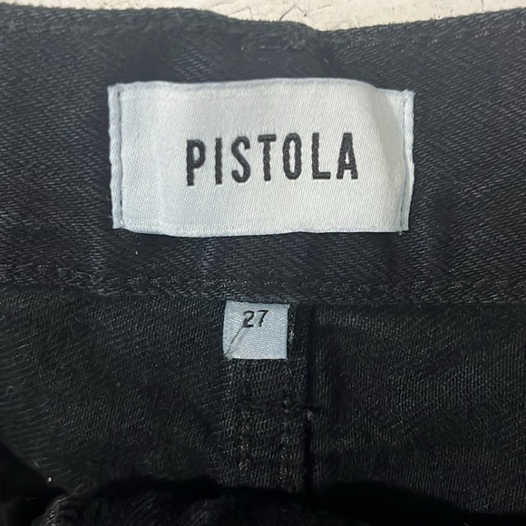 Pistola Black Jean Shorts Size 27 - Picture 4 of 9